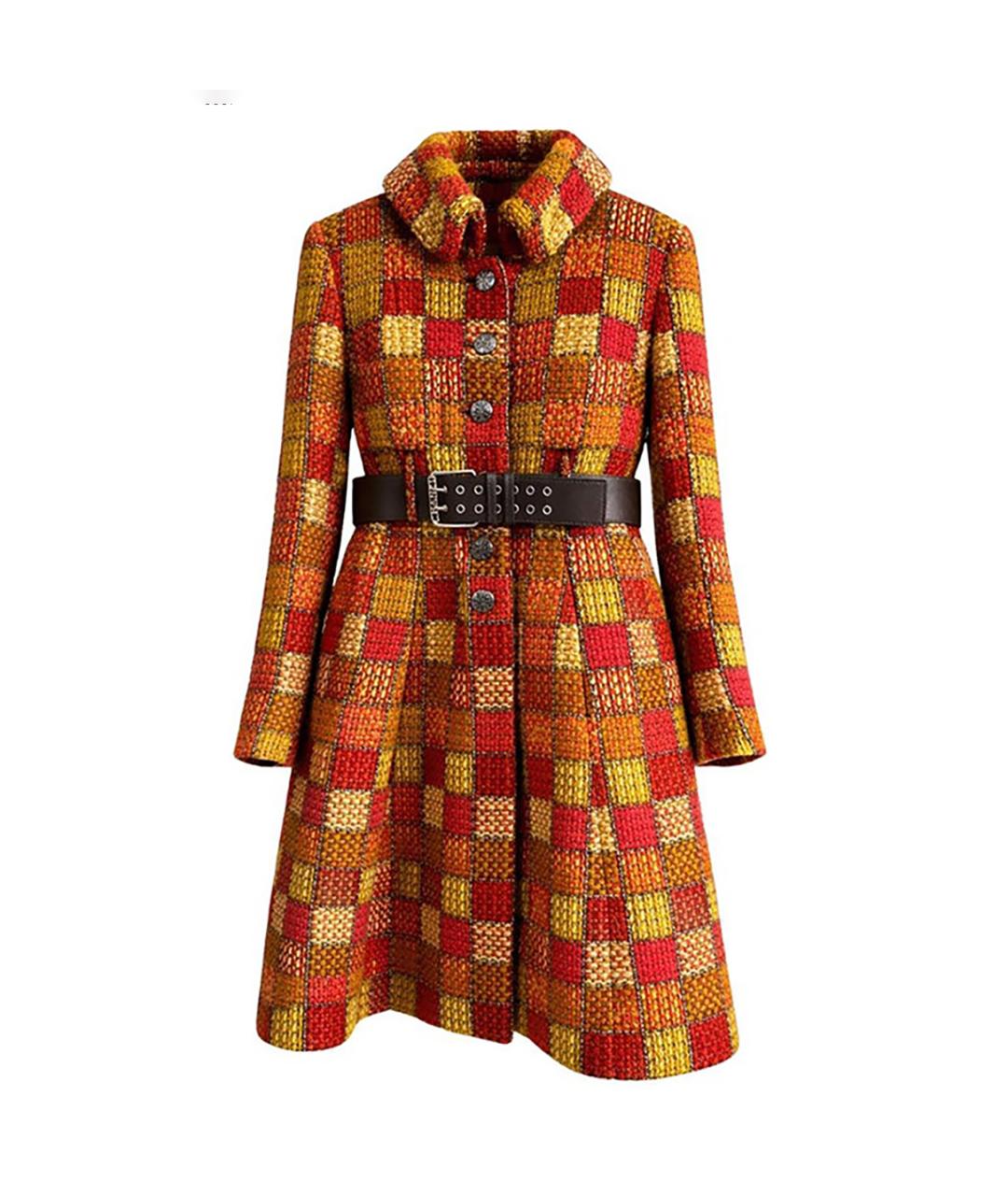 CHANEL Мульти твидовое пальто, фото 9