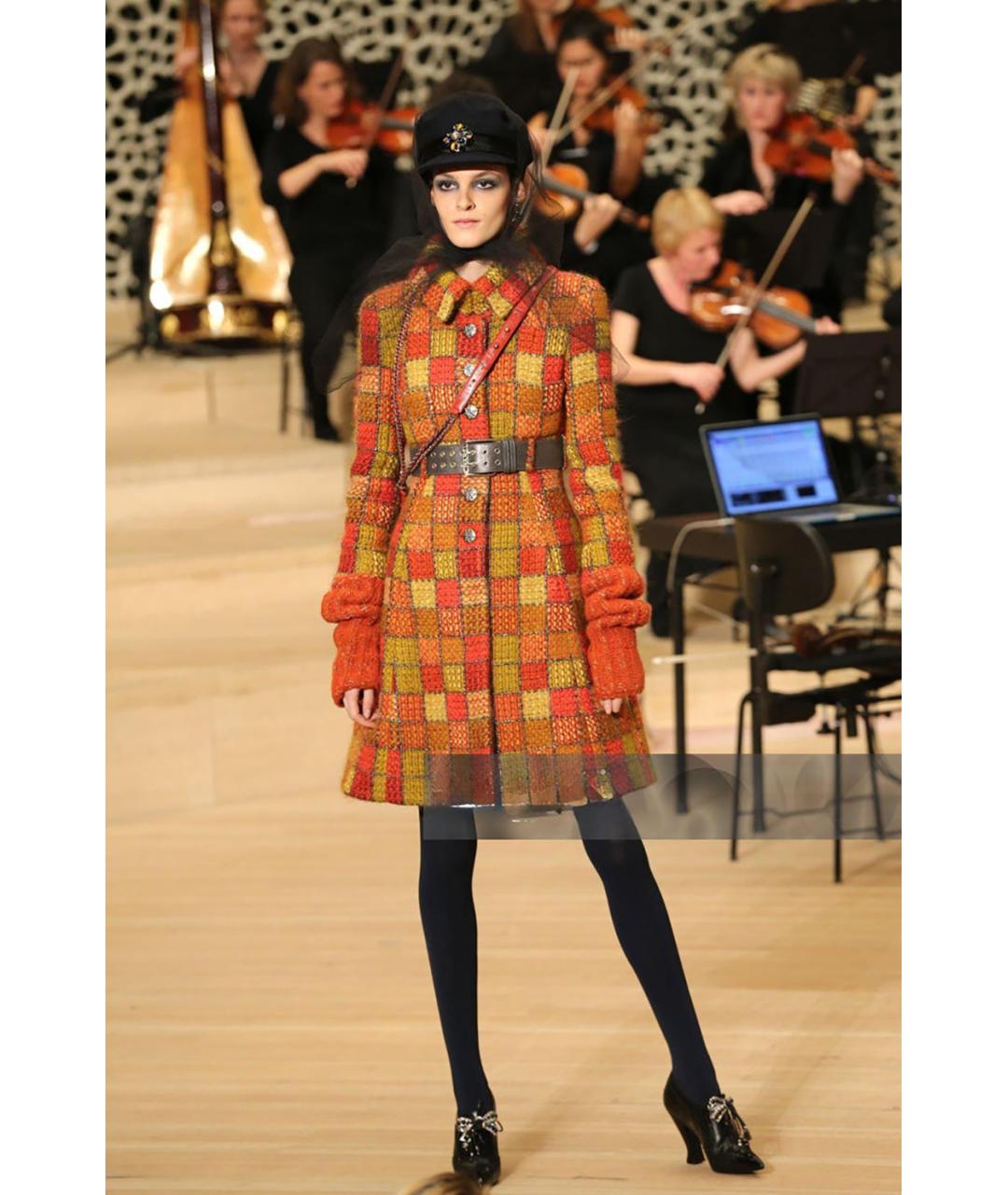 CHANEL Мульти твидовое пальто, фото 2