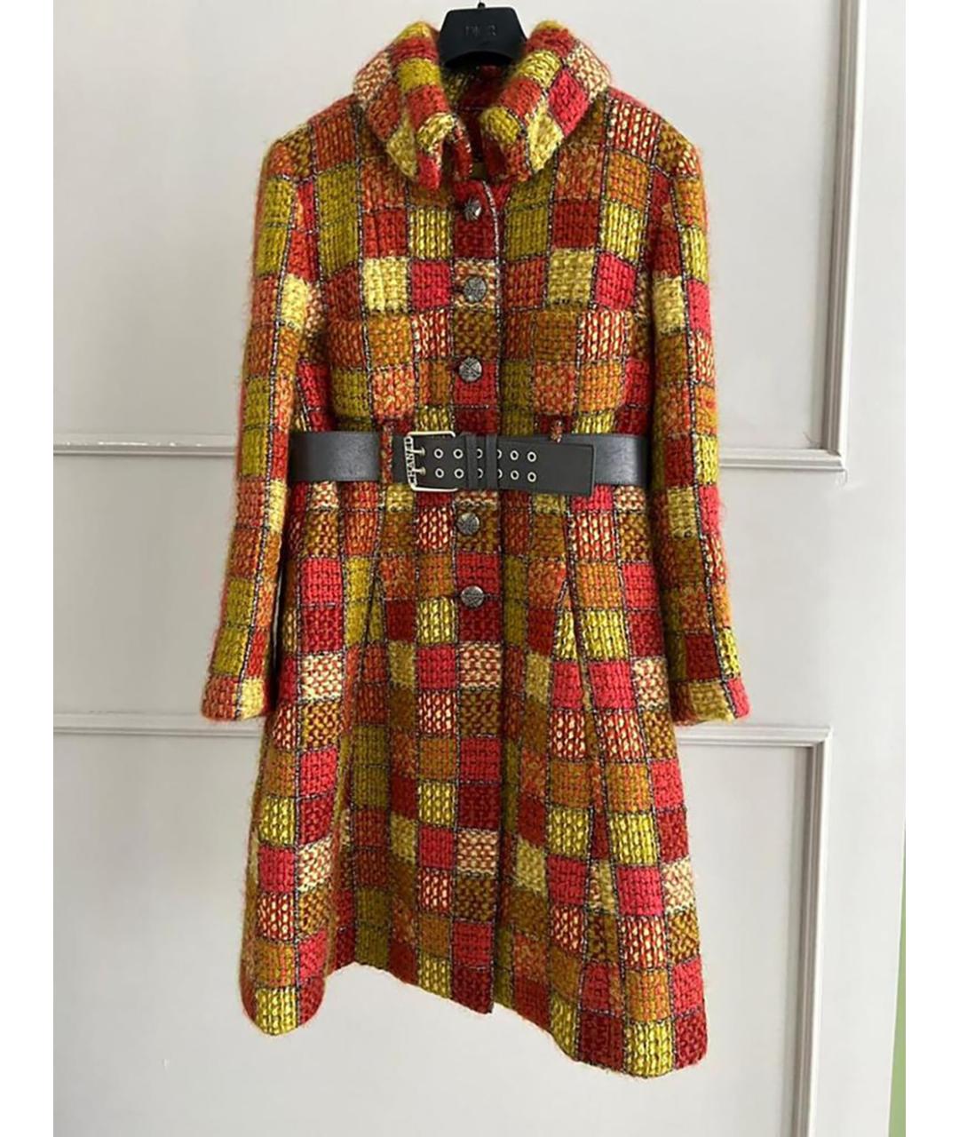 CHANEL Мульти твидовое пальто, фото 6