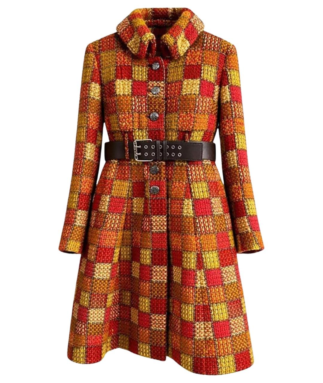 CHANEL Мульти твидовое пальто, фото 1