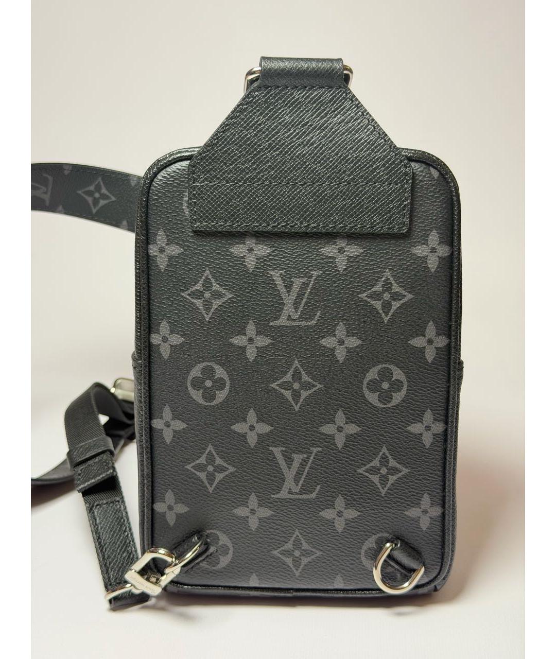 LOUIS VUITTON Черная сумка на плечо, фото 3