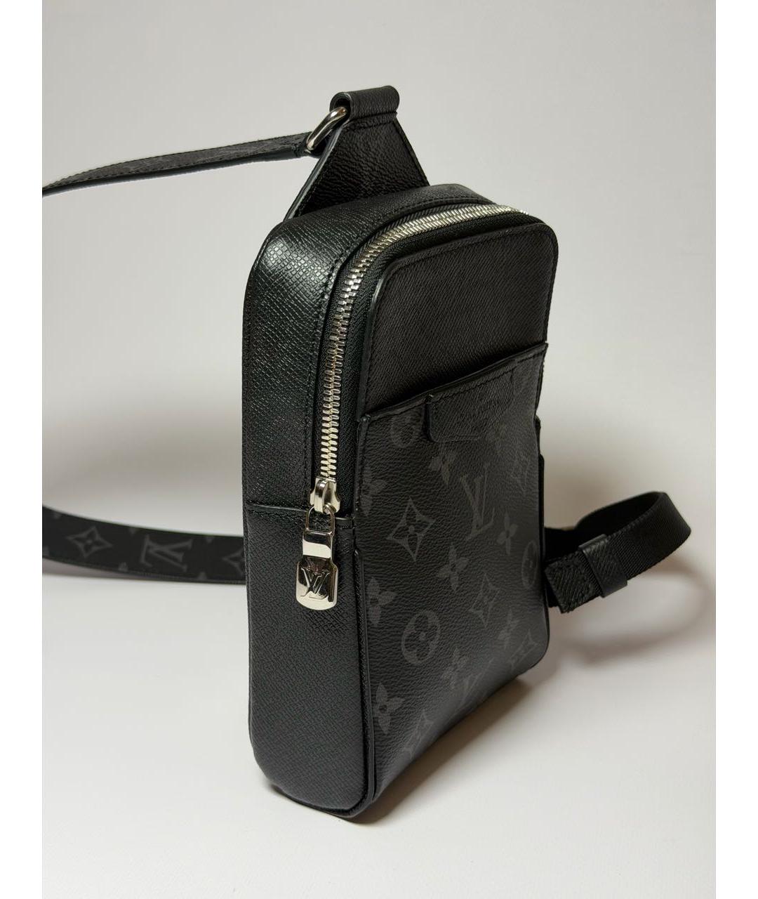 LOUIS VUITTON Черная сумка на плечо, фото 2