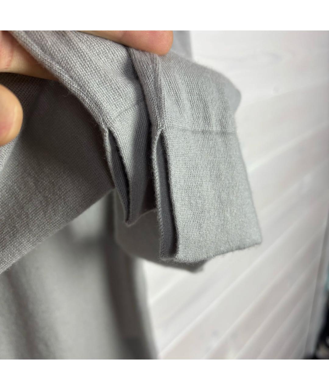 LORO PIANA Бежевый кашемировый джемпер / свитер, фото 5