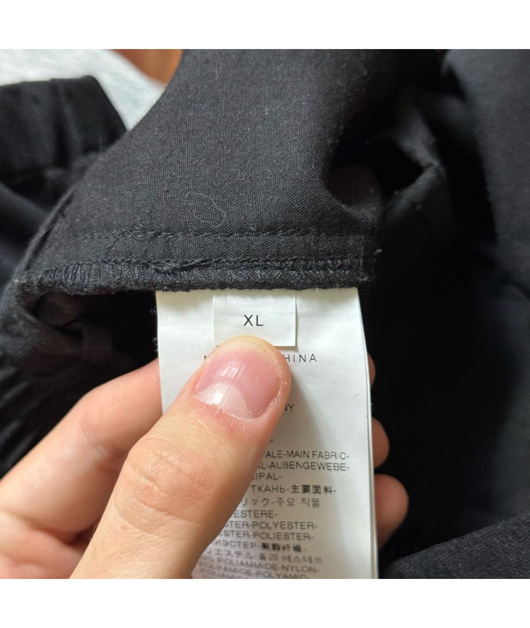 1017 ALYX 9SM Черные полиамидовые повседневные брюки, фото 5