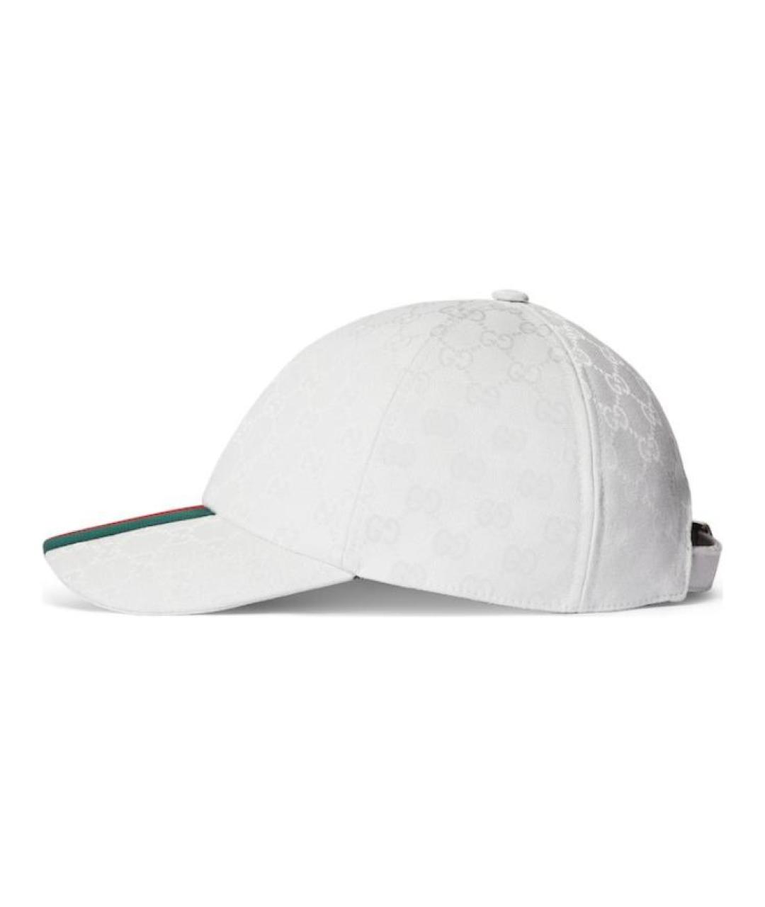 GUCCI Белая хлопковая кепка/бейсболка, фото 2