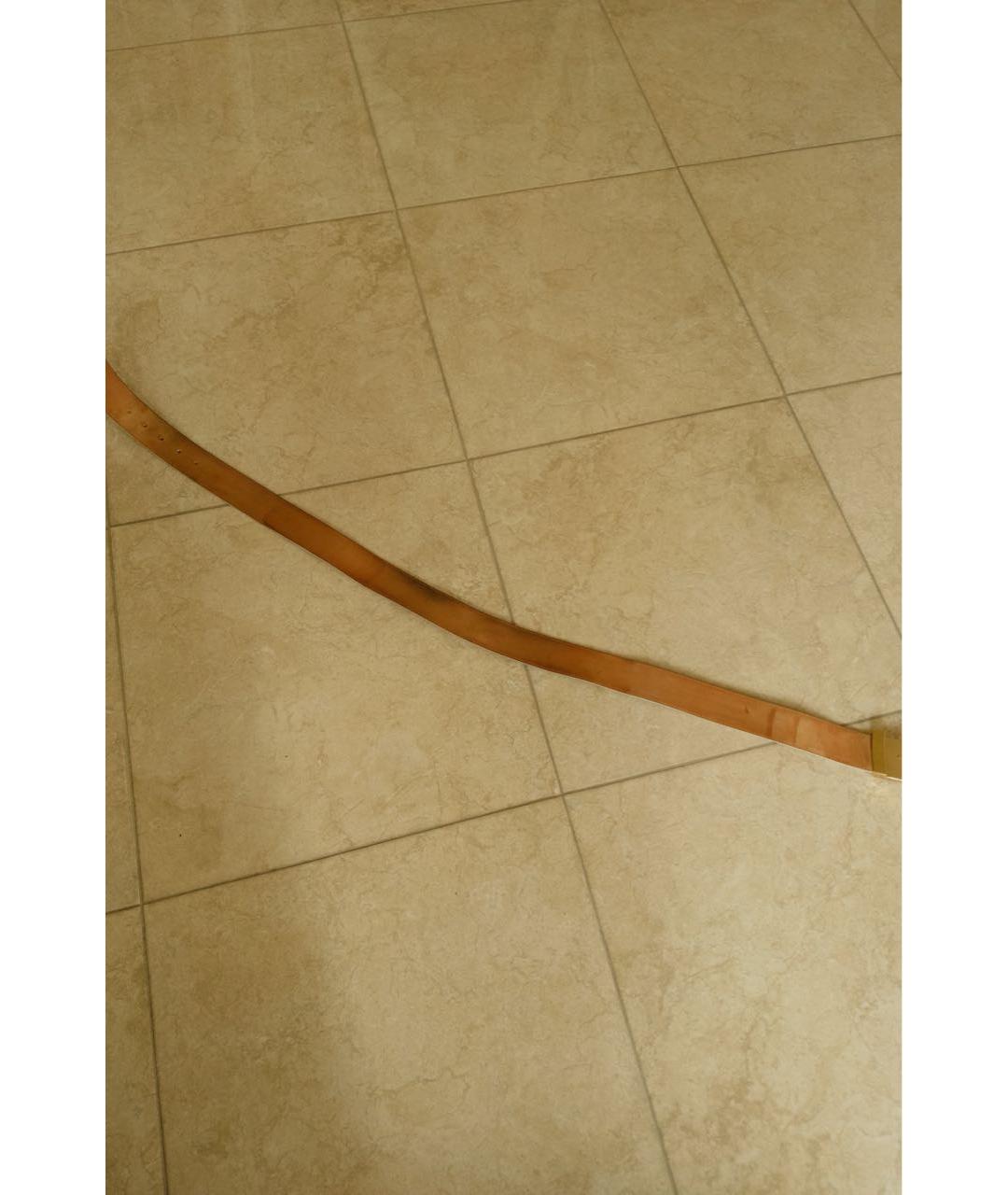 LOUIS VUITTON Бежевый кожаный ремень, фото 7