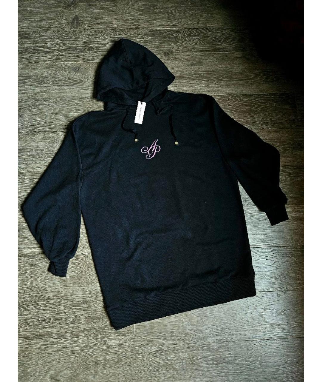 AGENT PROVOCATEUR Черное хлопковое повседневное платье, фото 6