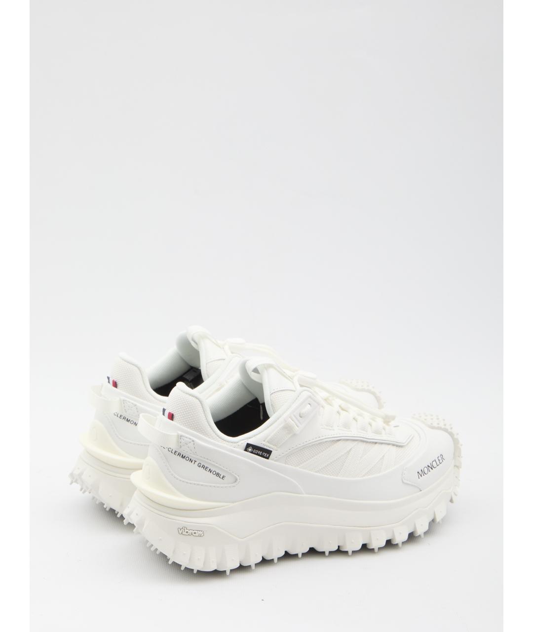MONCLER Белые синтетические кроссовки, фото 3