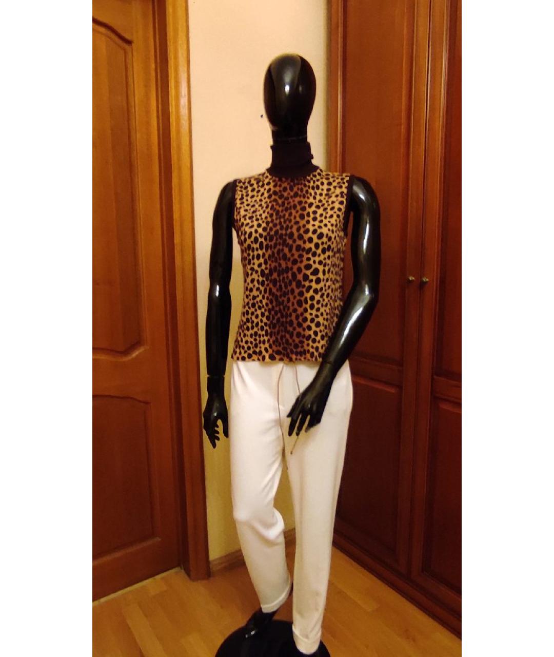 MOSCHINO Мульти шерстяная жилетка, фото 6