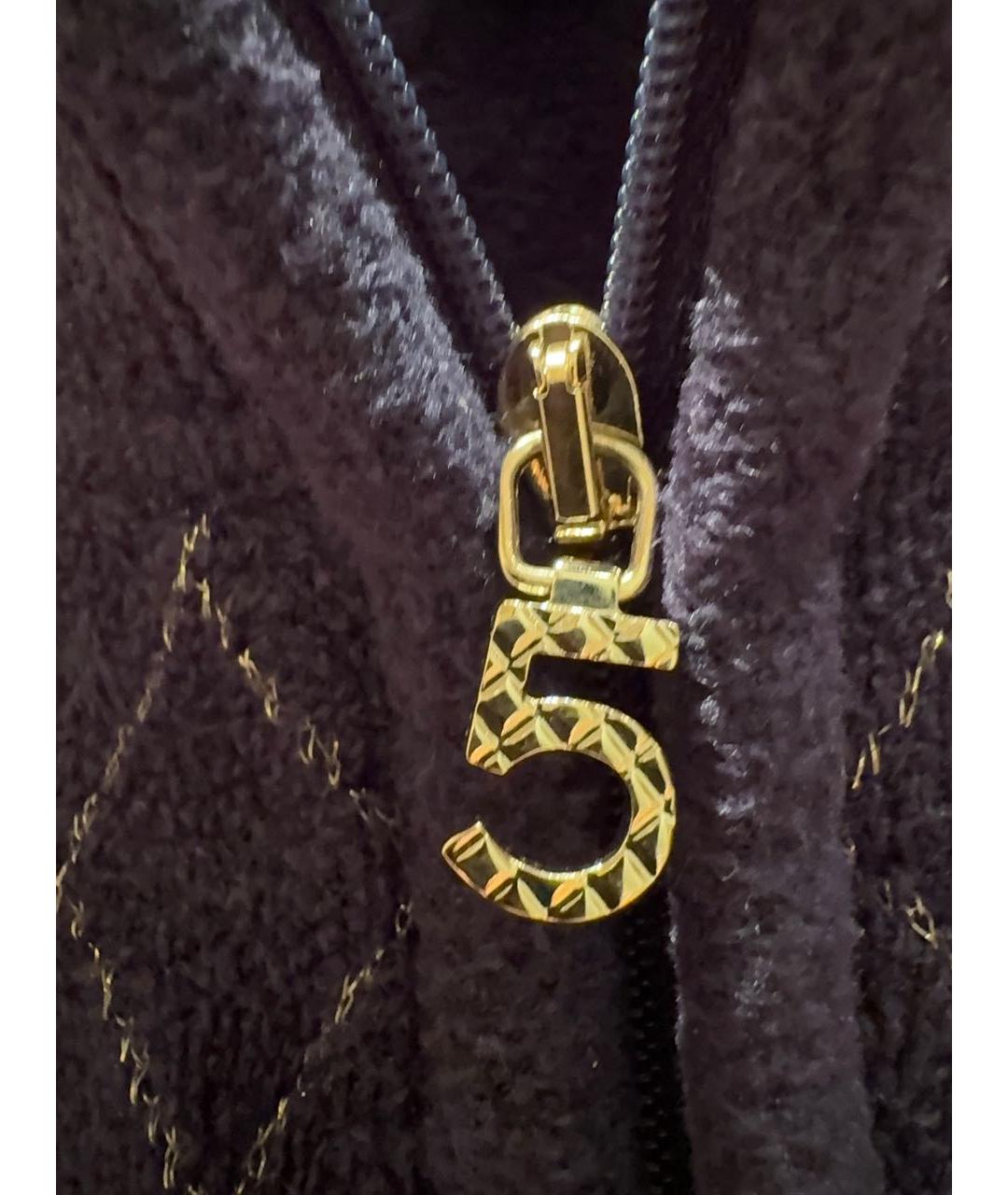 CHANEL Темно-синий хлопковый джемпер / свитер, фото 4