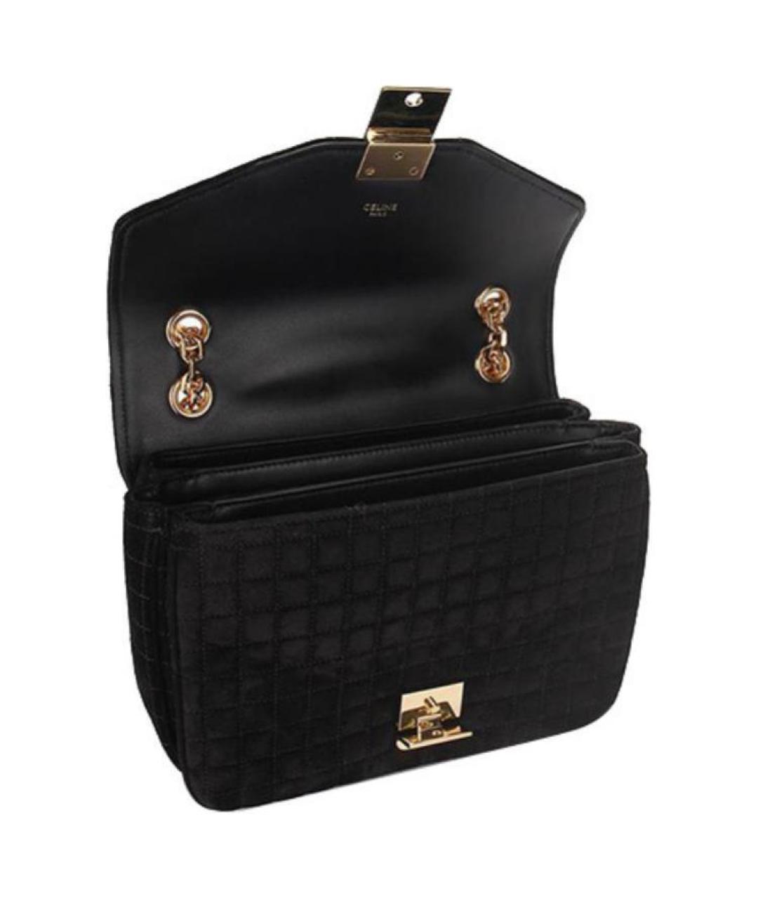 CELINE Черная сумка через плечо, фото 4