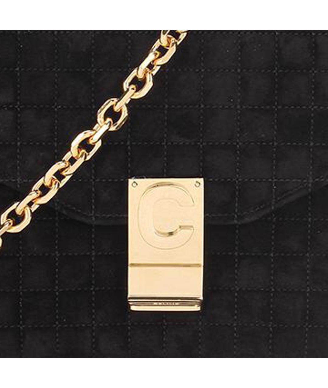 CELINE Черная сумка через плечо, фото 5