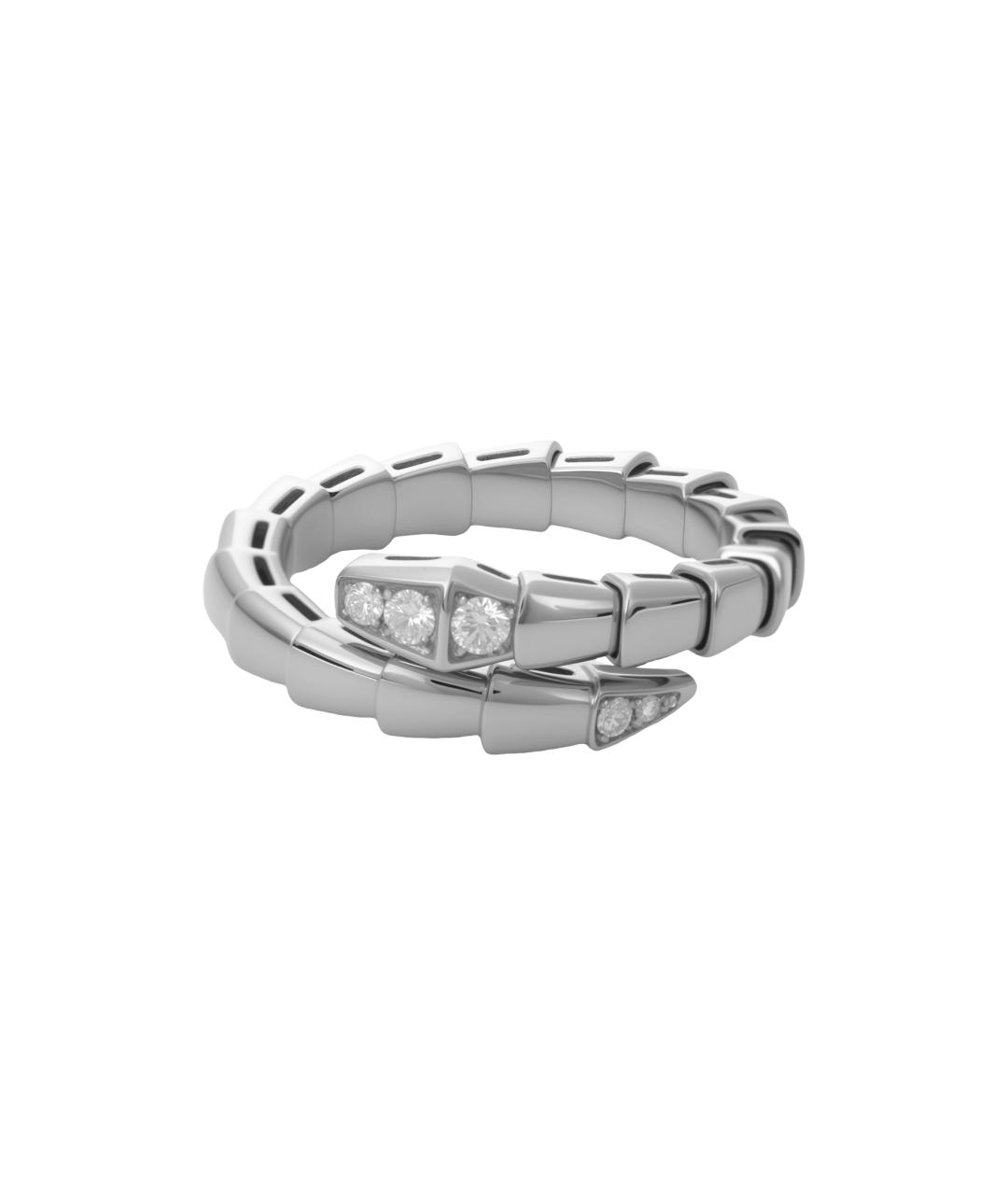 BVLGARI Серебряное кольцо из белого золота, фото 2