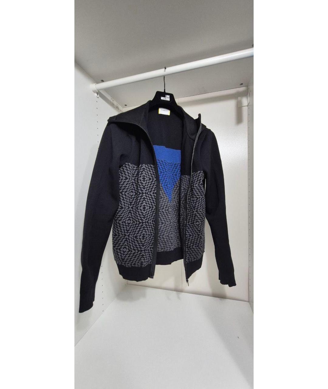 ICEBERG Черный хлопковый кардиган, фото 2