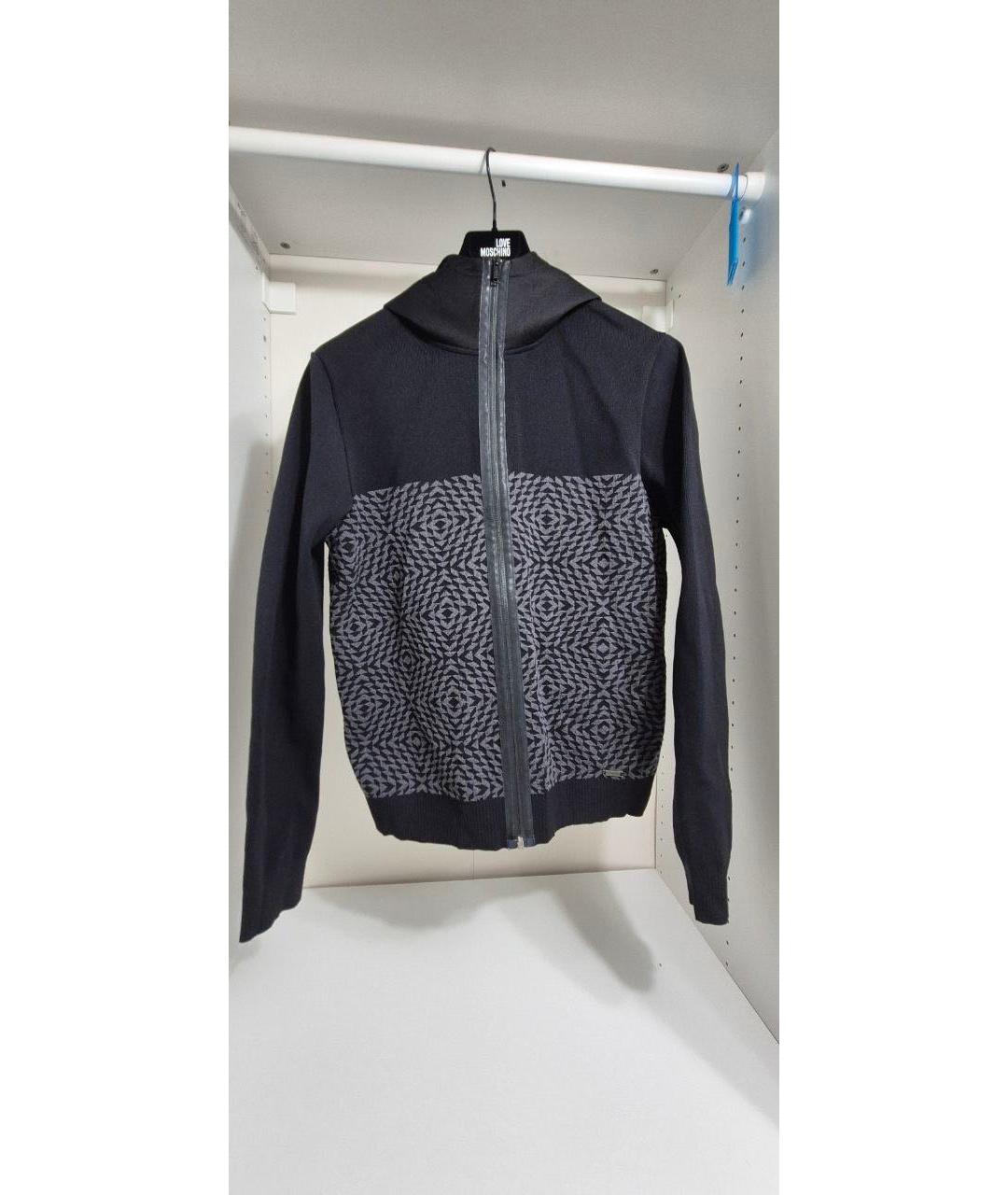 ICEBERG Черный хлопковый кардиган, фото 5