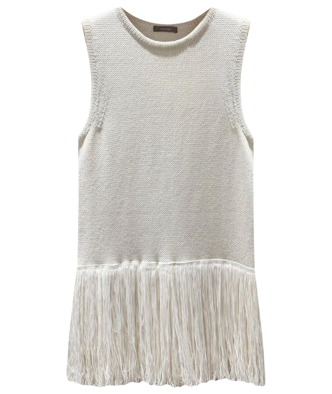 12 STOREEZ Бежевая льняная жилетка, фото 1