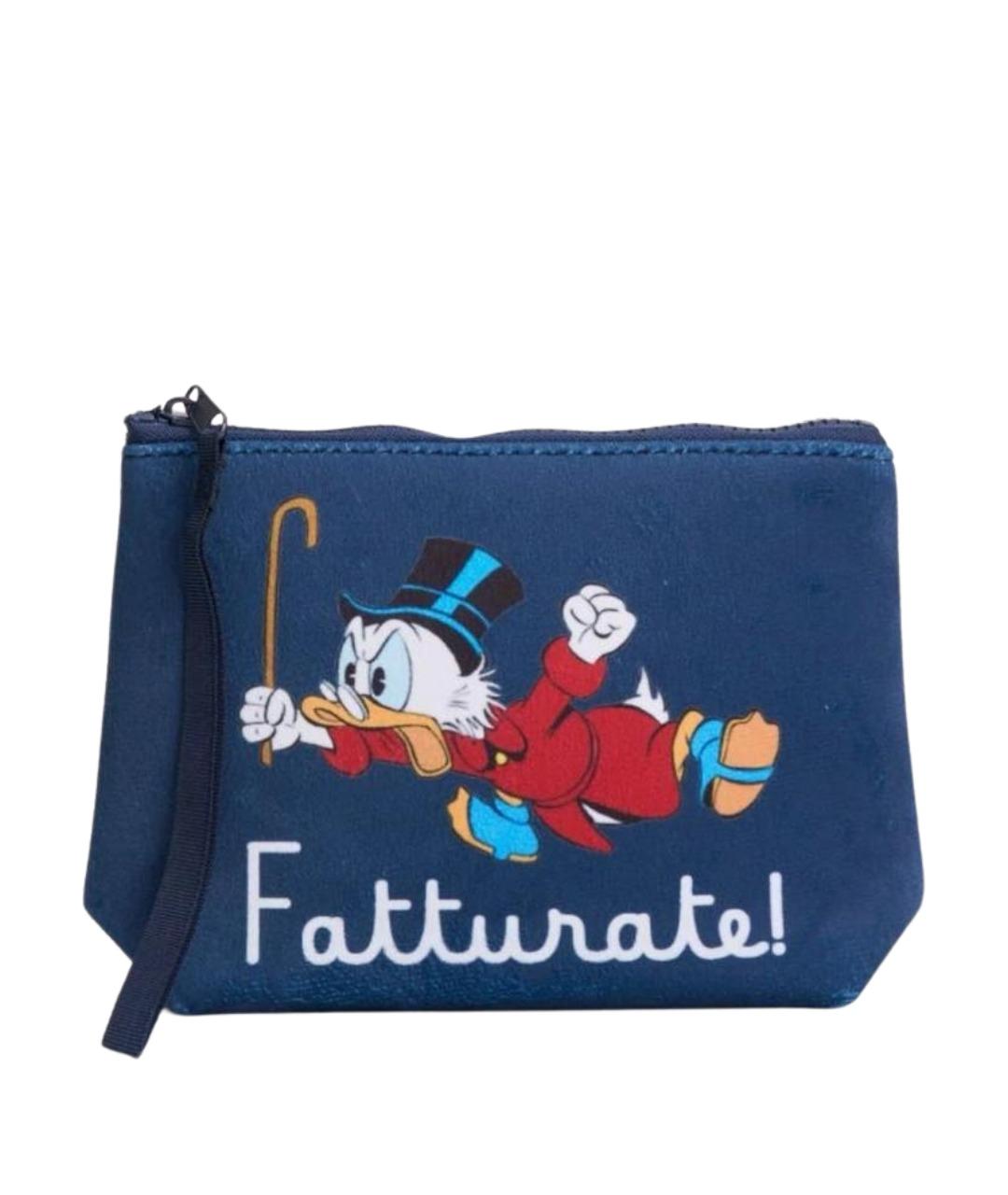 MC2 SAINT BARTH Темно-синяя хлопковая косметичка, фото 1