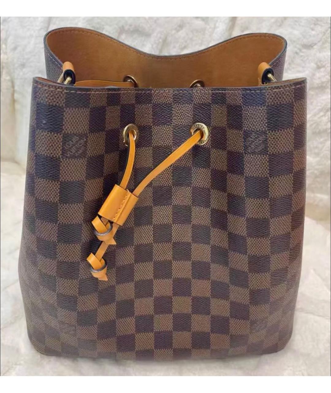 LOUIS VUITTON Коричневая сумка через плечо, фото 2