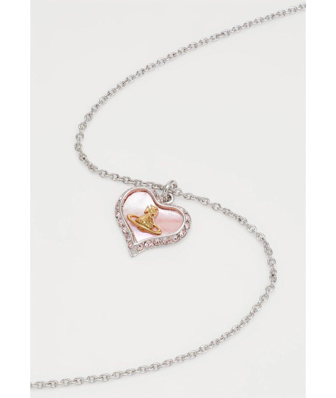 VIVIENNE WESTWOOD Розовое латунное колье, фото 3