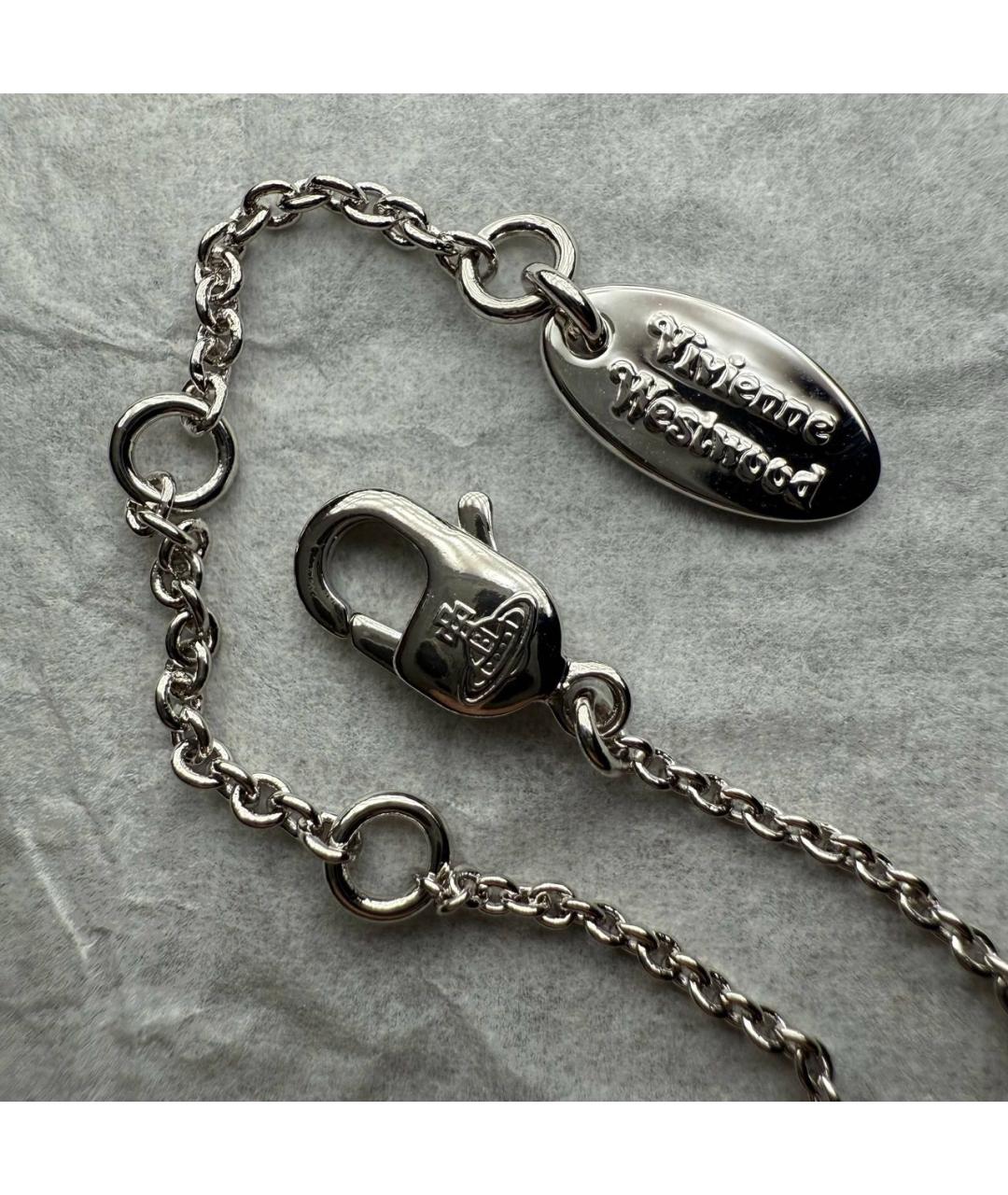 VIVIENNE WESTWOOD Розовое латунное колье, фото 8