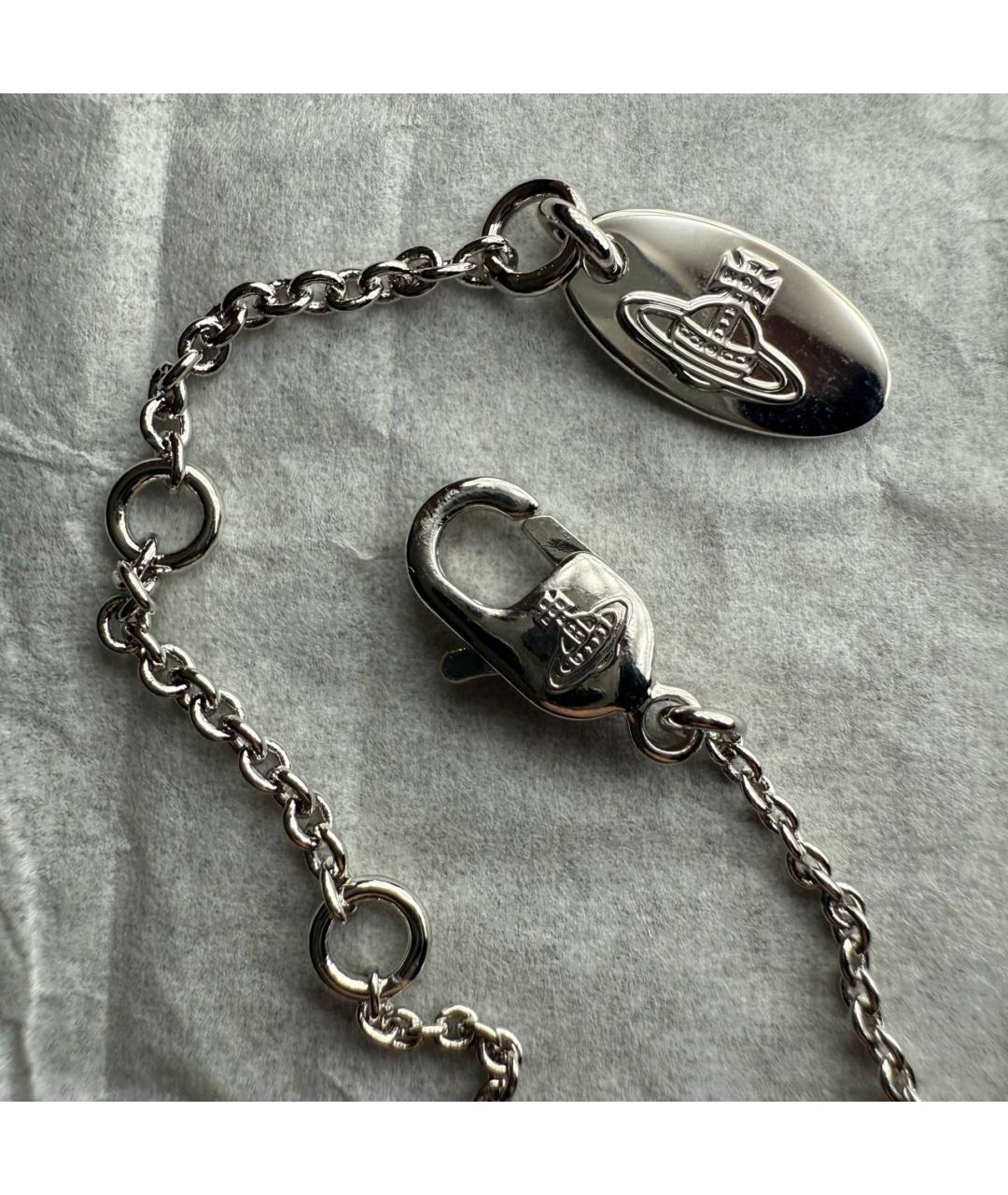 VIVIENNE WESTWOOD Розовое латунное колье, фото 7