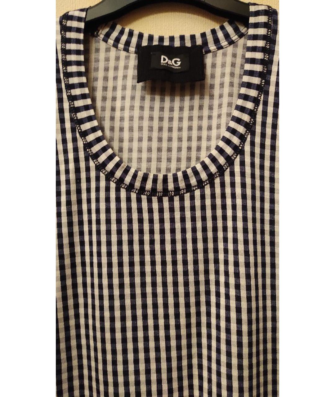 DOLCE&GABBANA Мульти хлопковая майка, фото 2