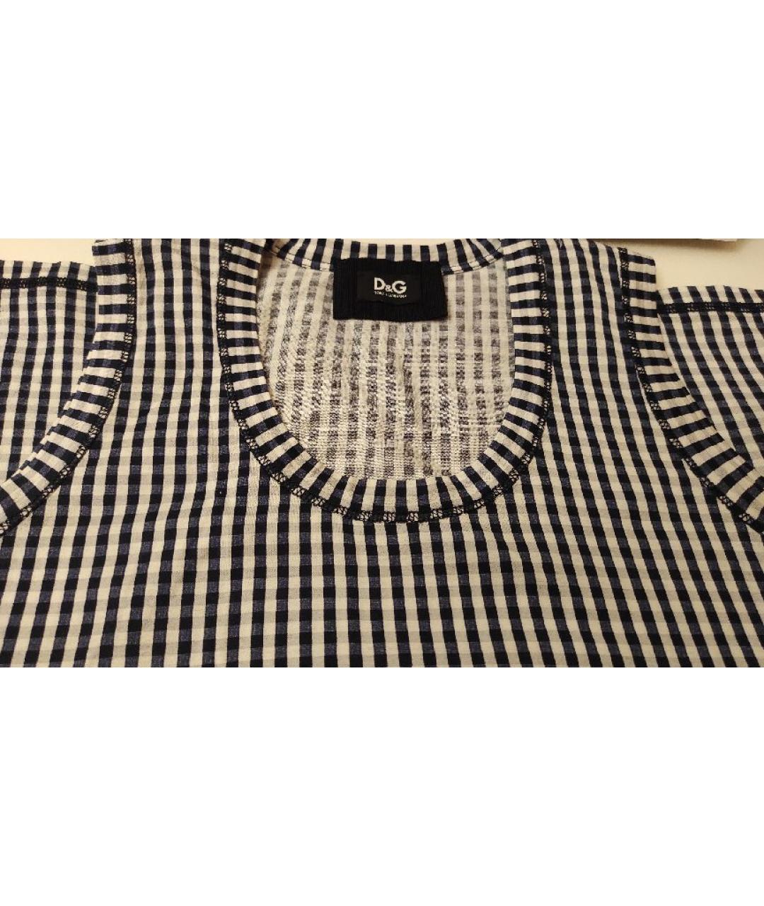 DOLCE&GABBANA Мульти хлопковая майка, фото 6