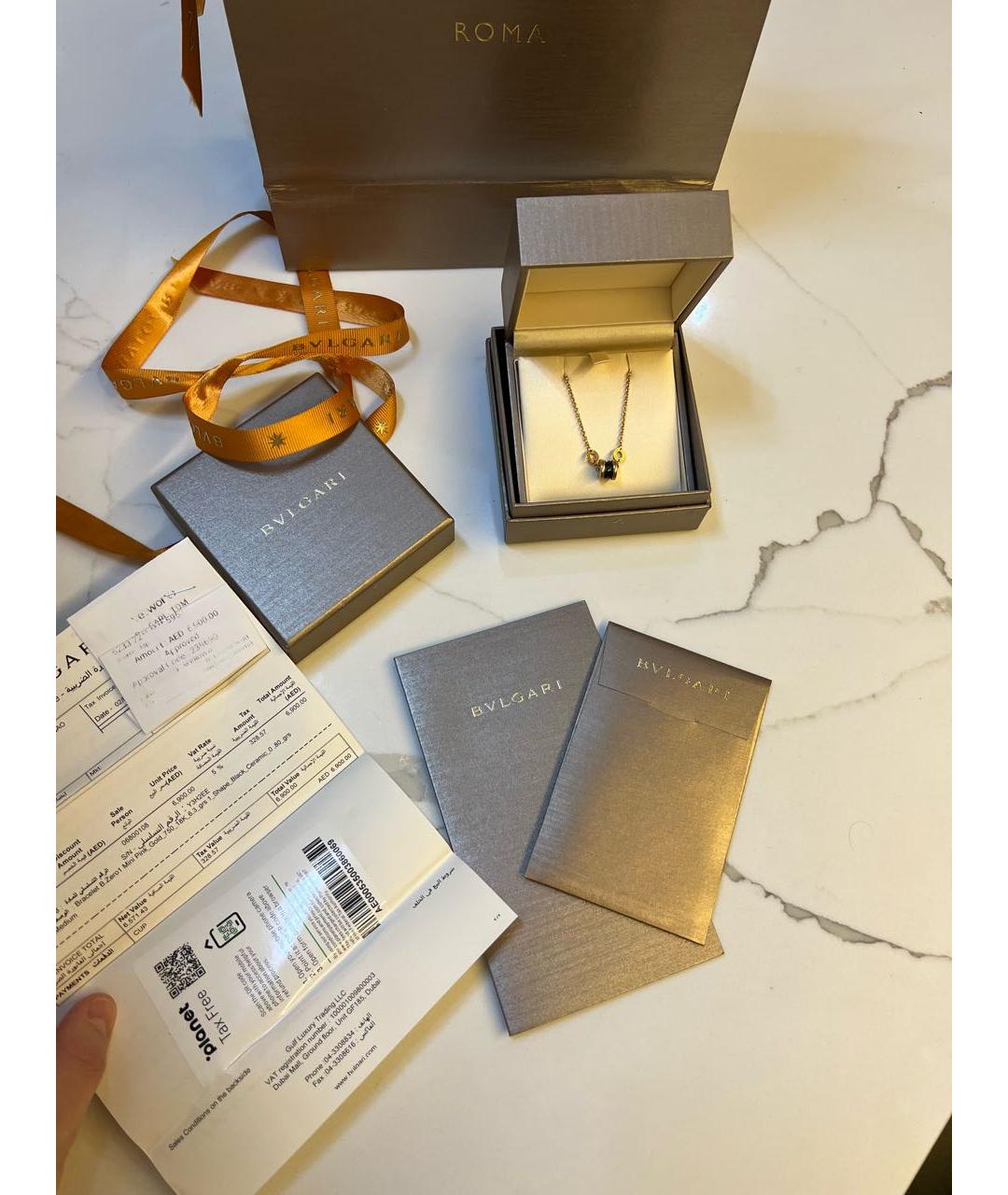 BVLGARI Золотой браслет из розового золота, фото 5