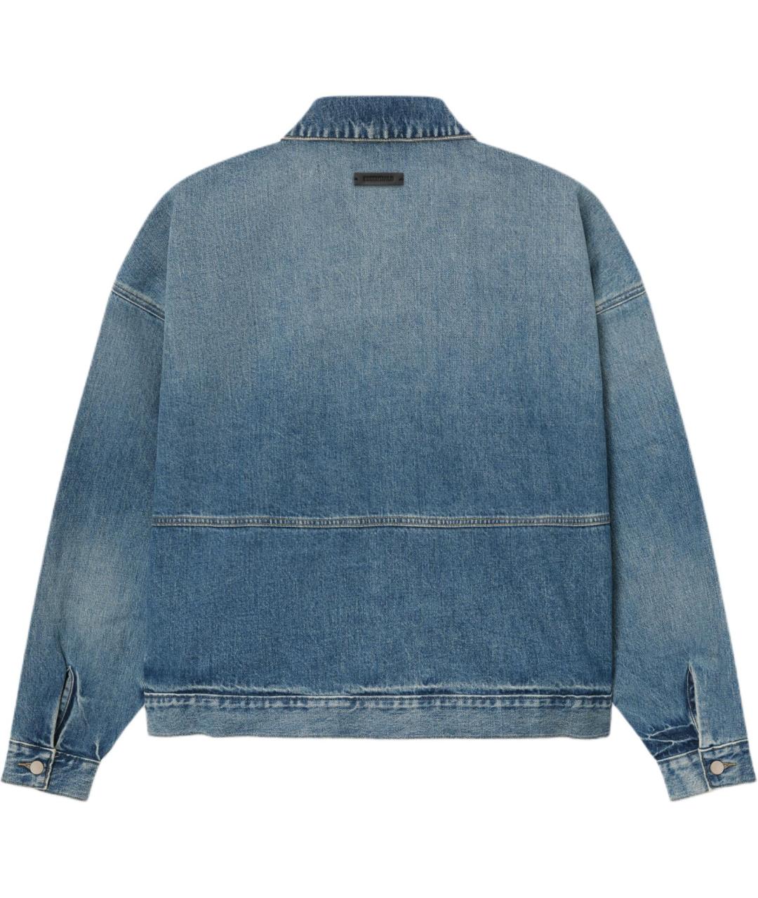 FEAR OF GOD ESSENTIALS Голубая куртка, фото 2
