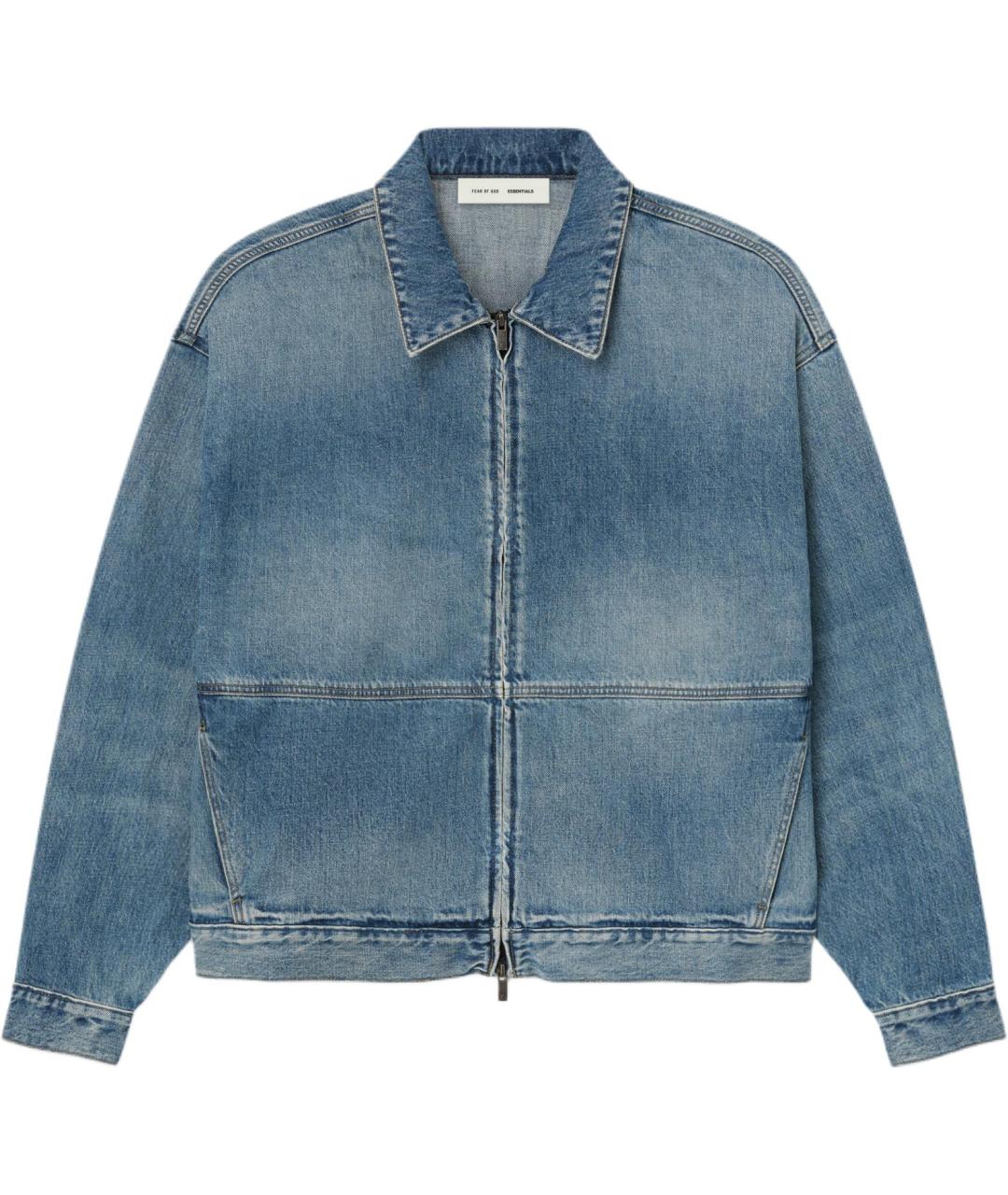 FEAR OF GOD ESSENTIALS Голубая куртка, фото 1