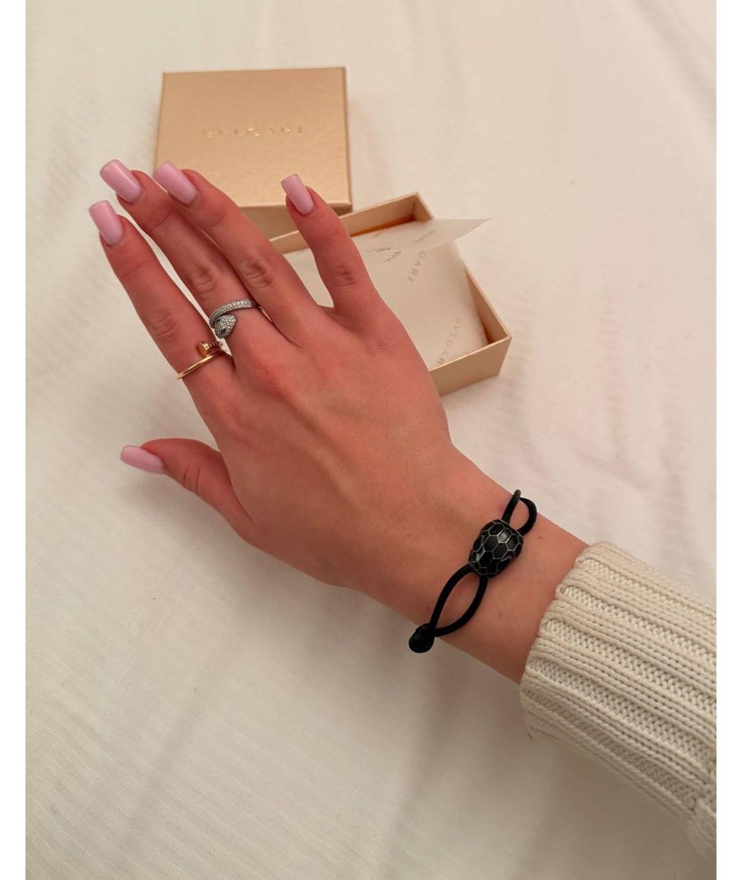 BVLGARI Черный браслет, фото 5