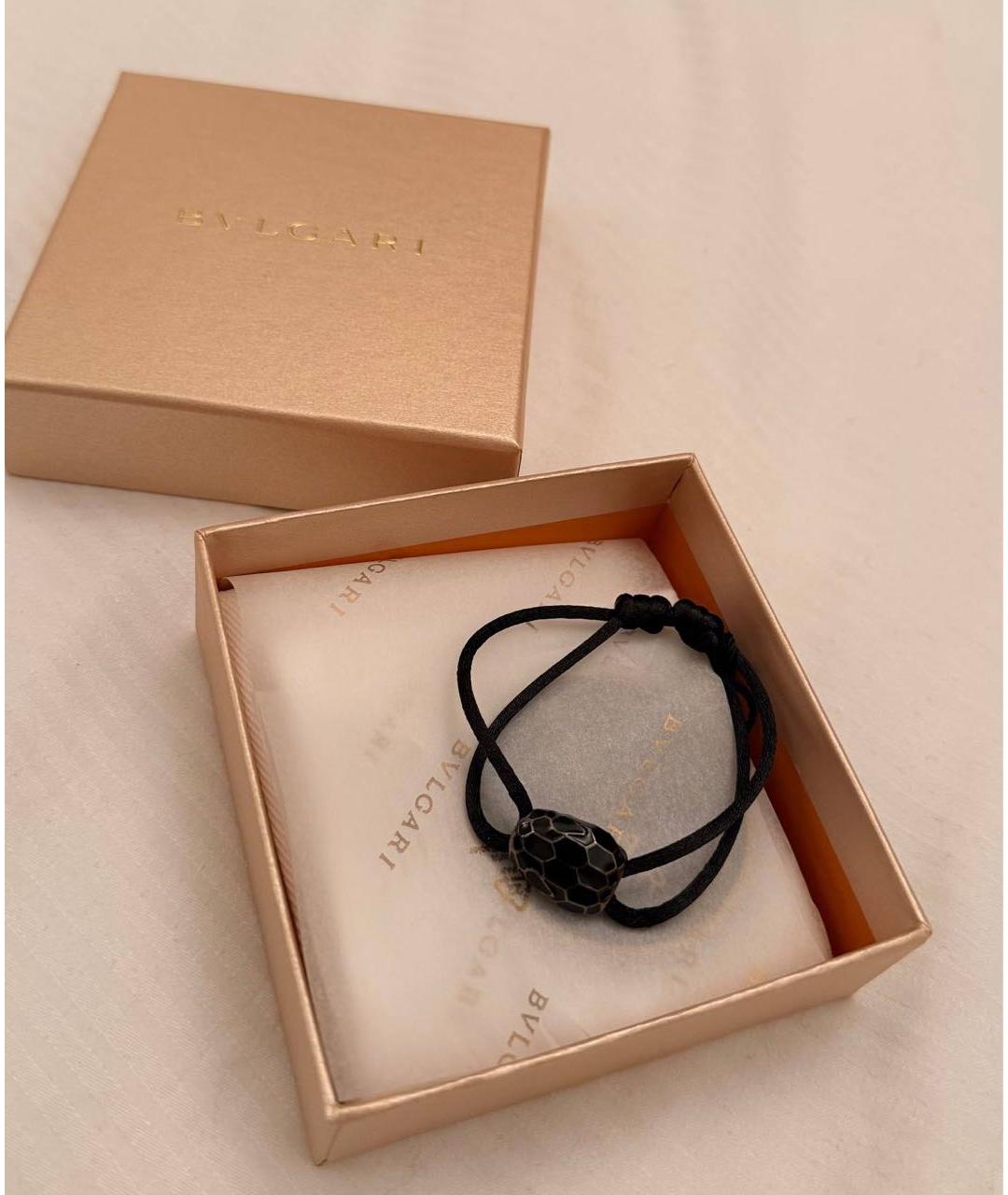 BVLGARI Черный браслет, фото 4