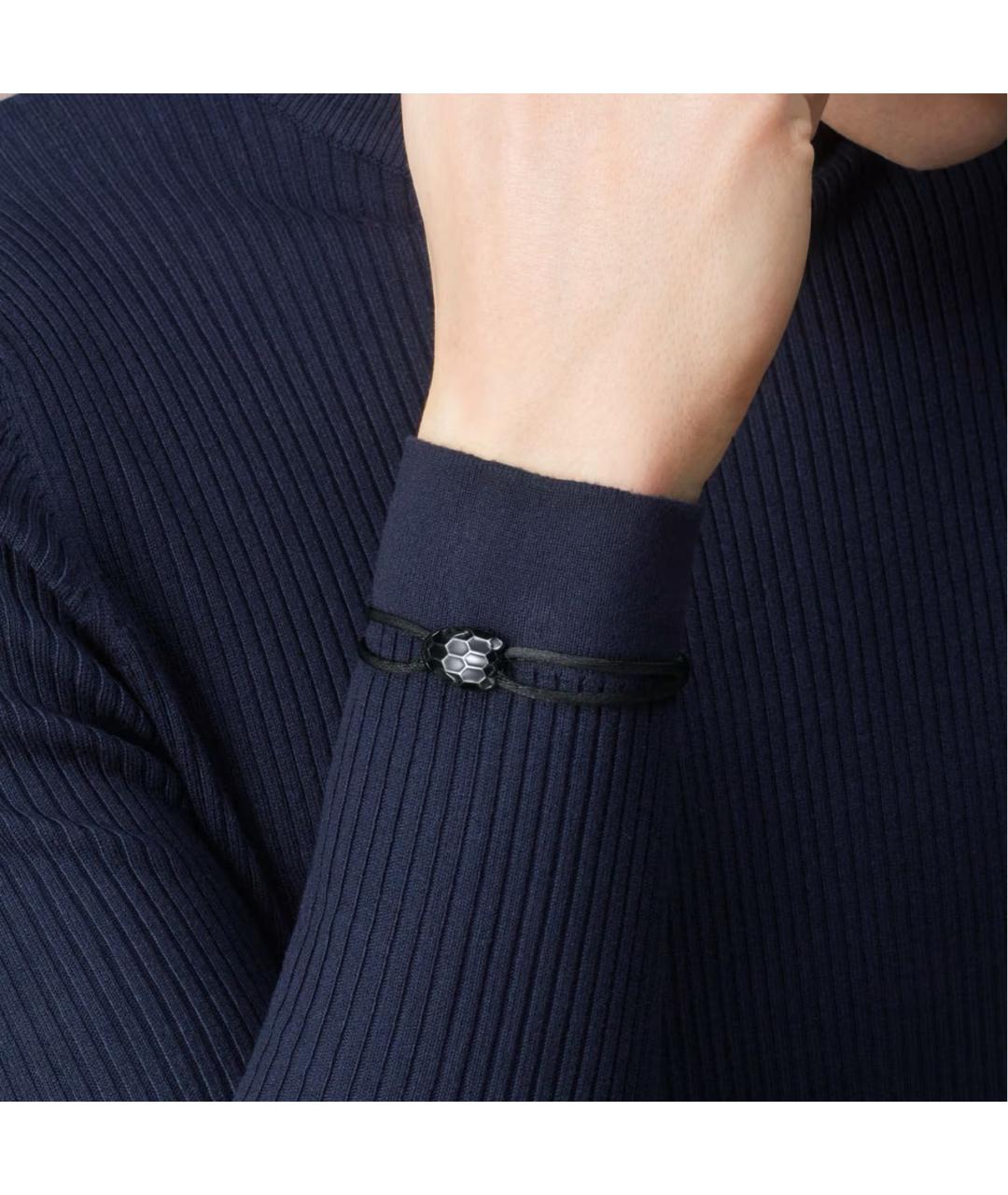 BVLGARI Черный браслет, фото 3