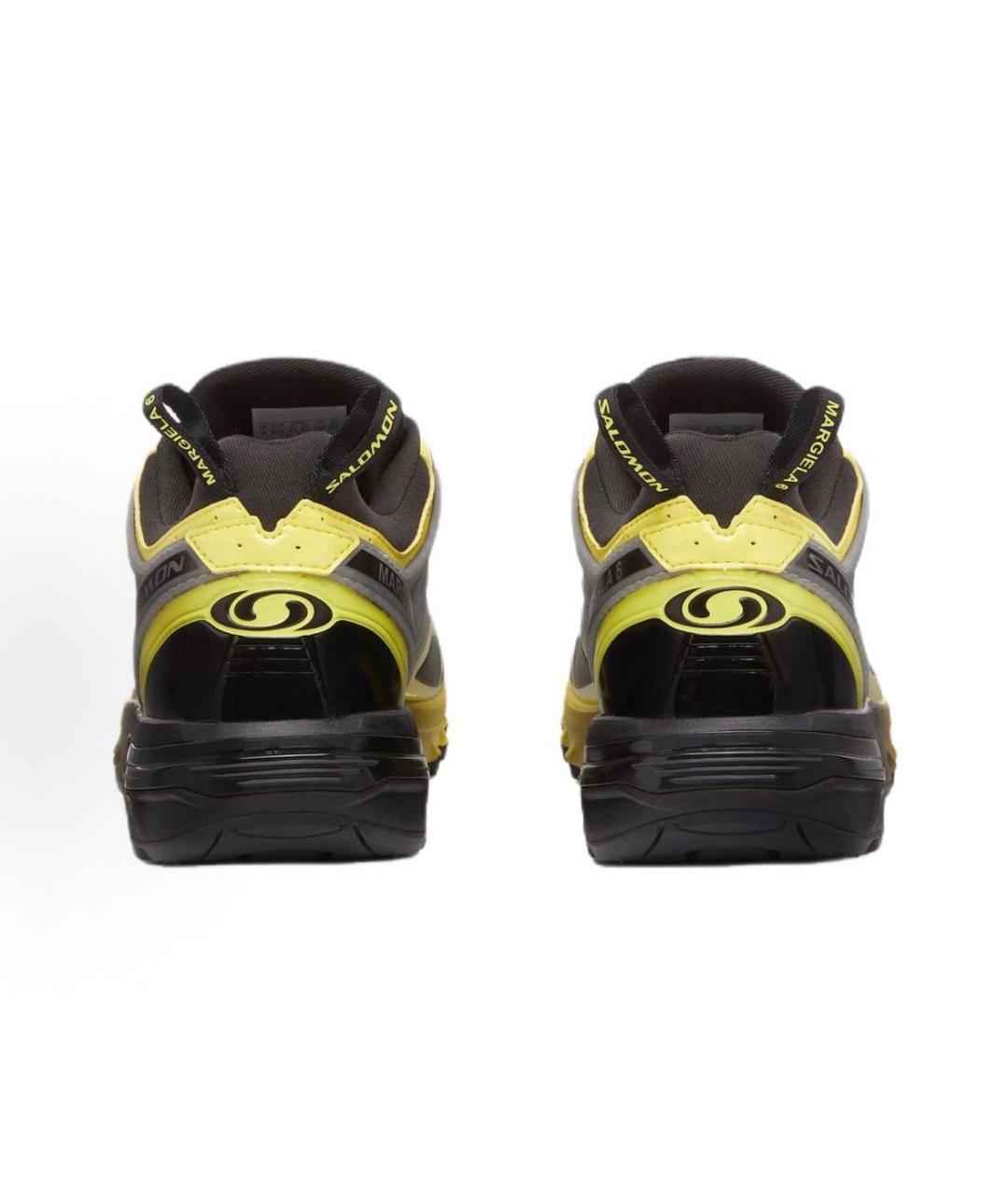 MM6 MAISON MARGIELA Мульти текстильные низкие кроссовки / кеды, фото 4