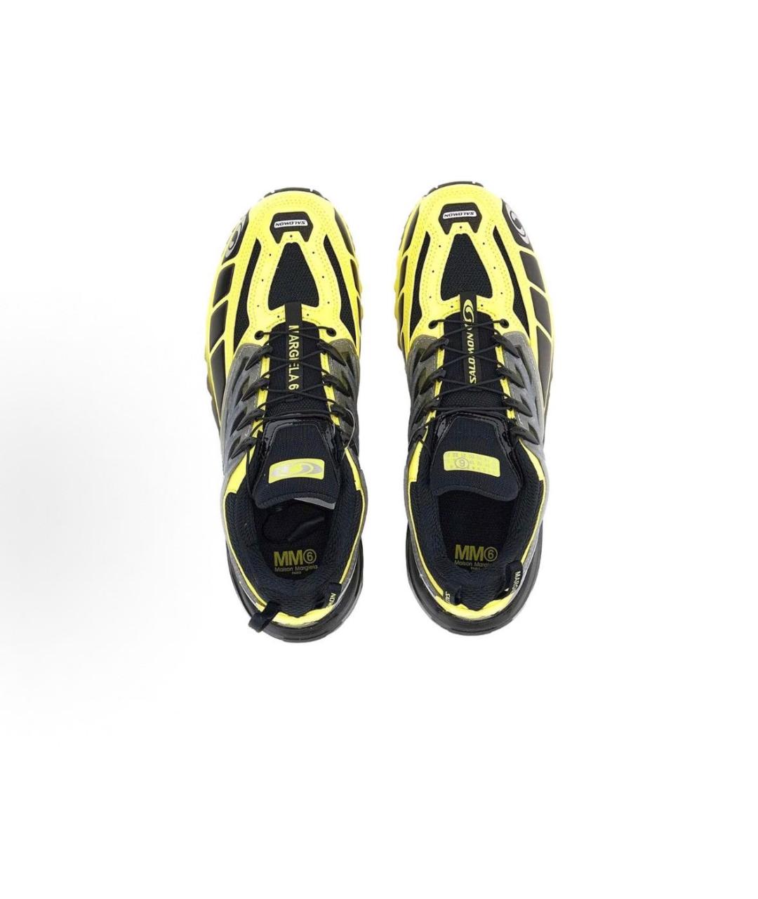 MM6 MAISON MARGIELA Мульти текстильные низкие кроссовки / кеды, фото 3