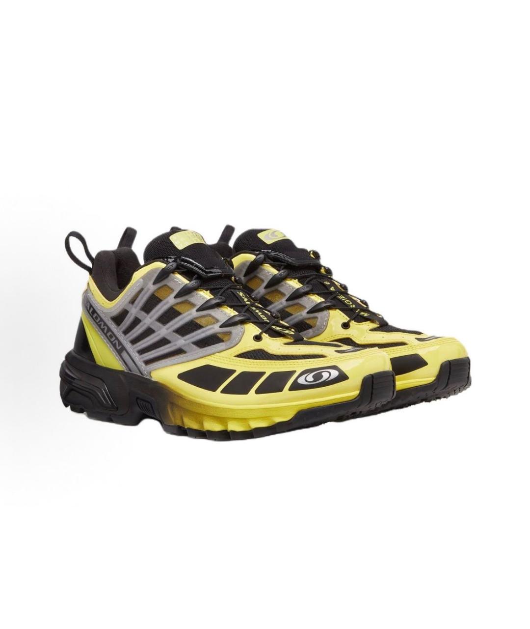 MM6 MAISON MARGIELA Мульти текстильные низкие кроссовки / кеды, фото 2