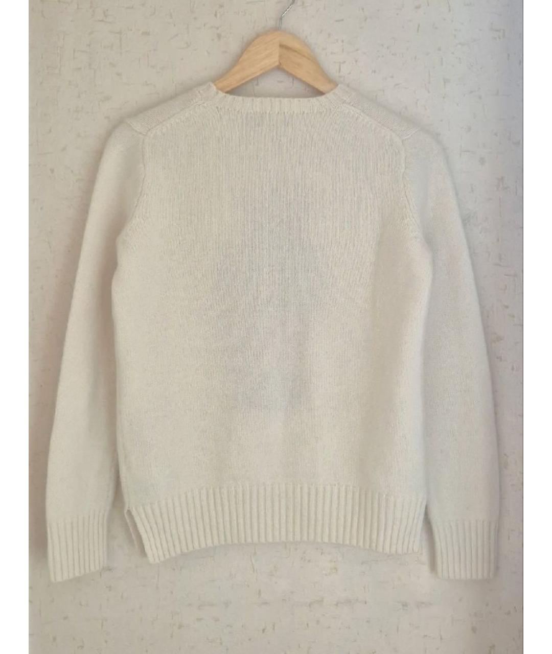 POLO RALPH LAUREN Белый шерстяной джемпер / свитер, фото 3