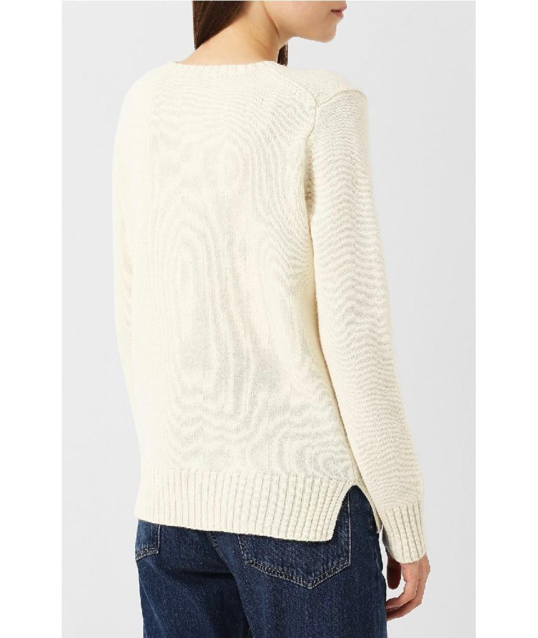 POLO RALPH LAUREN Белый шерстяной джемпер / свитер, фото 2