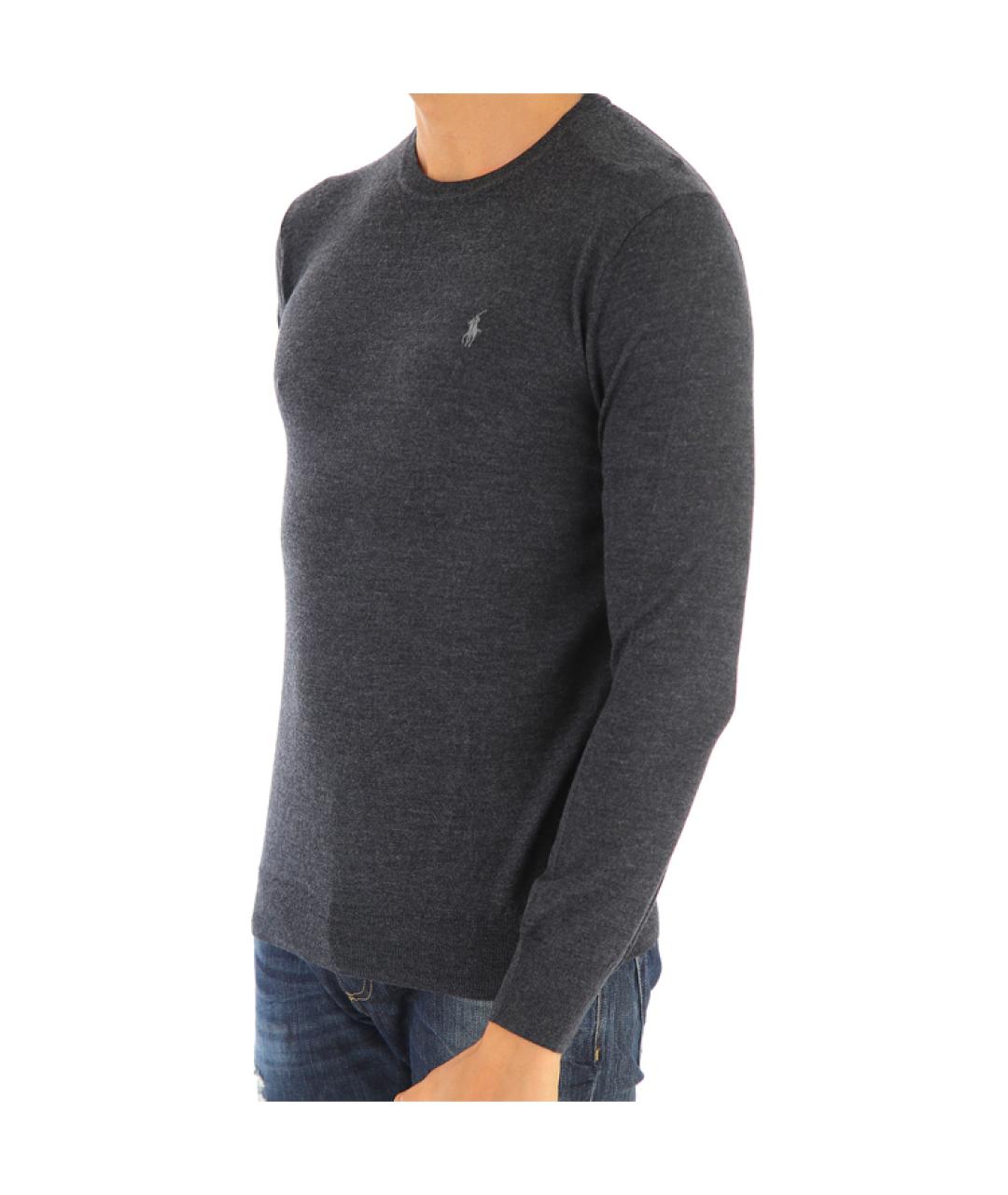 POLO RALPH LAUREN Серый джемпер / свитер, фото 4