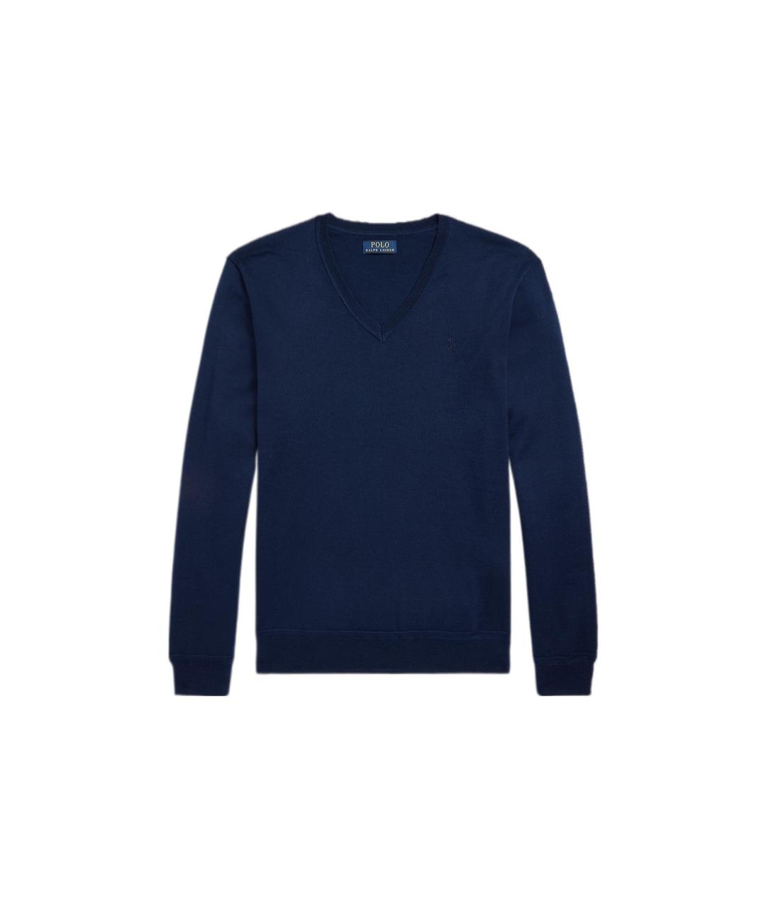 POLO RALPH LAUREN Темно-синий джемпер / свитер, фото 1