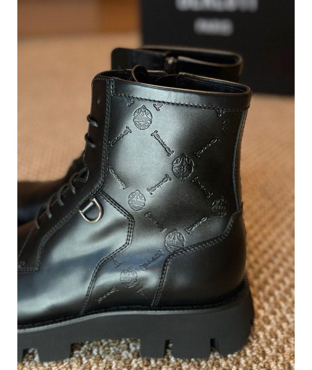 BERLUTI Черные кожаные высокие ботинки, фото 3