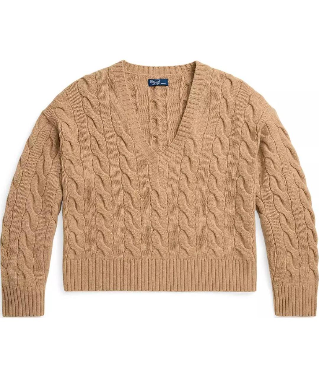 POLO RALPH LAUREN Бежевый джемпер / свитер, фото 1