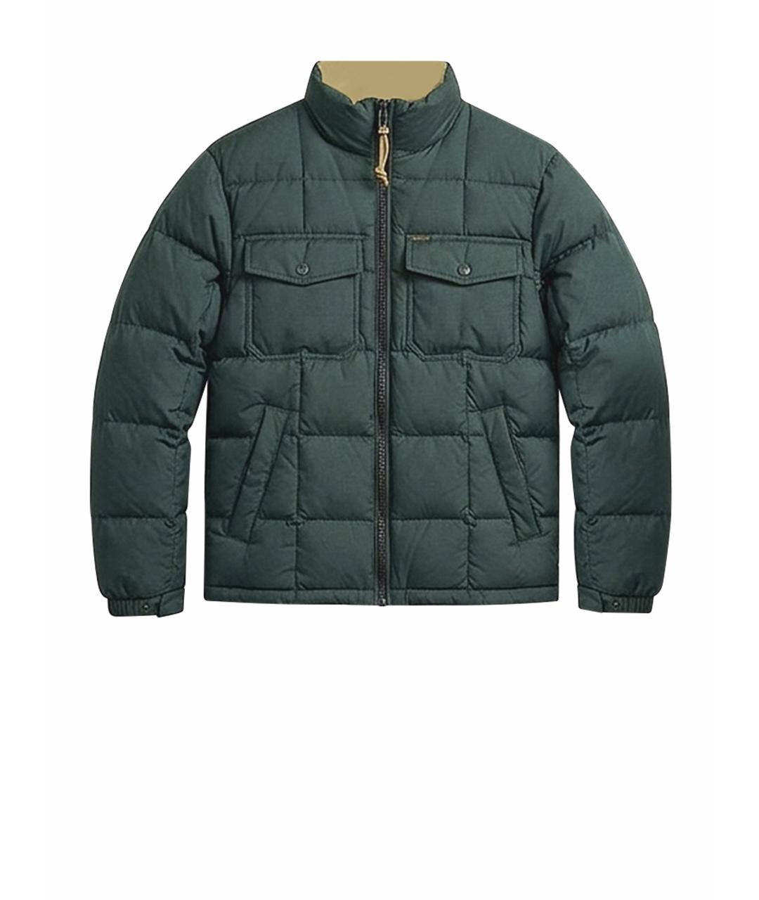 POLO RALPH LAUREN Зеленый пуховик, фото 1