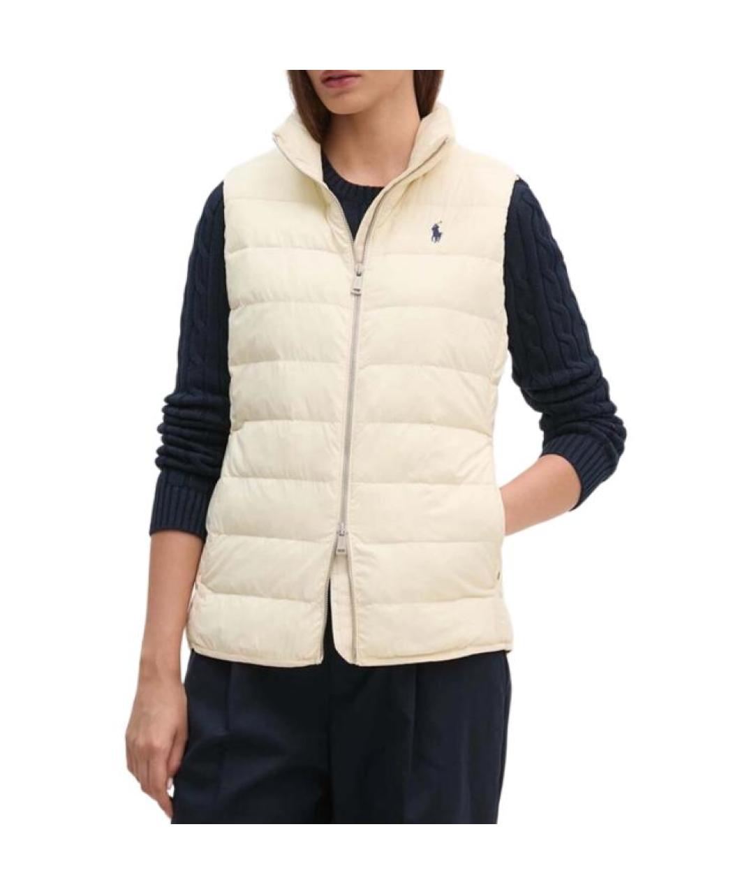 POLO RALPH LAUREN Коричневый жилет, фото 4