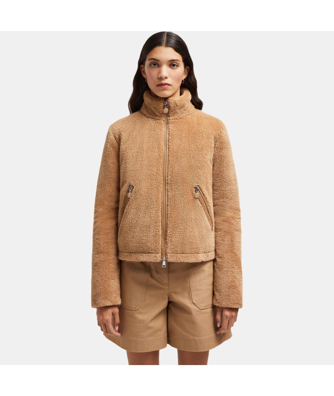 MONCLER Бежевая куртка, фото 3