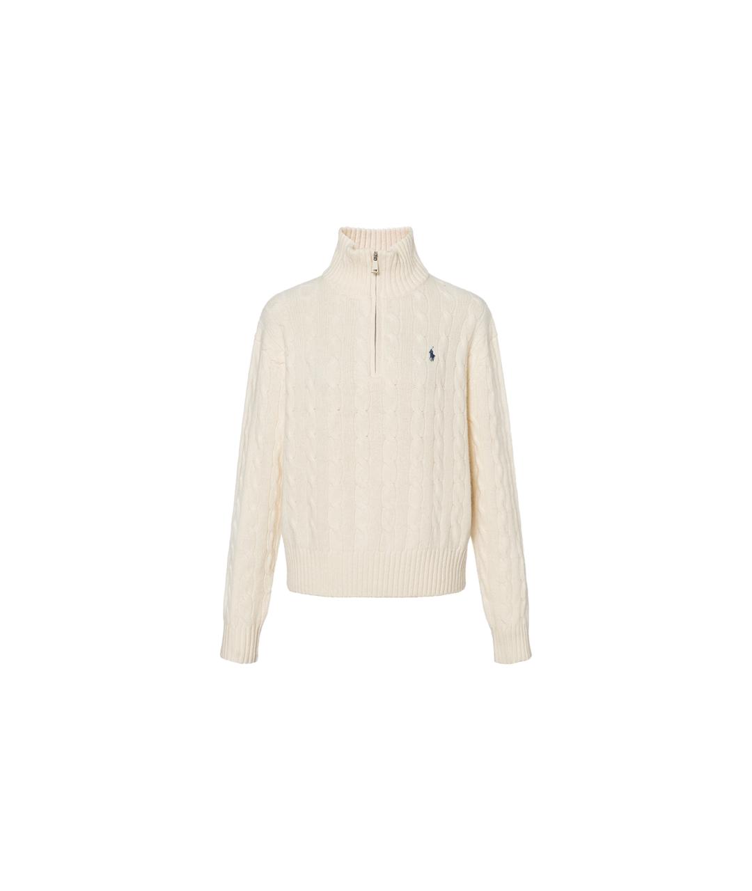 POLO RALPH LAUREN Бежевый джемпер / свитер, фото 4