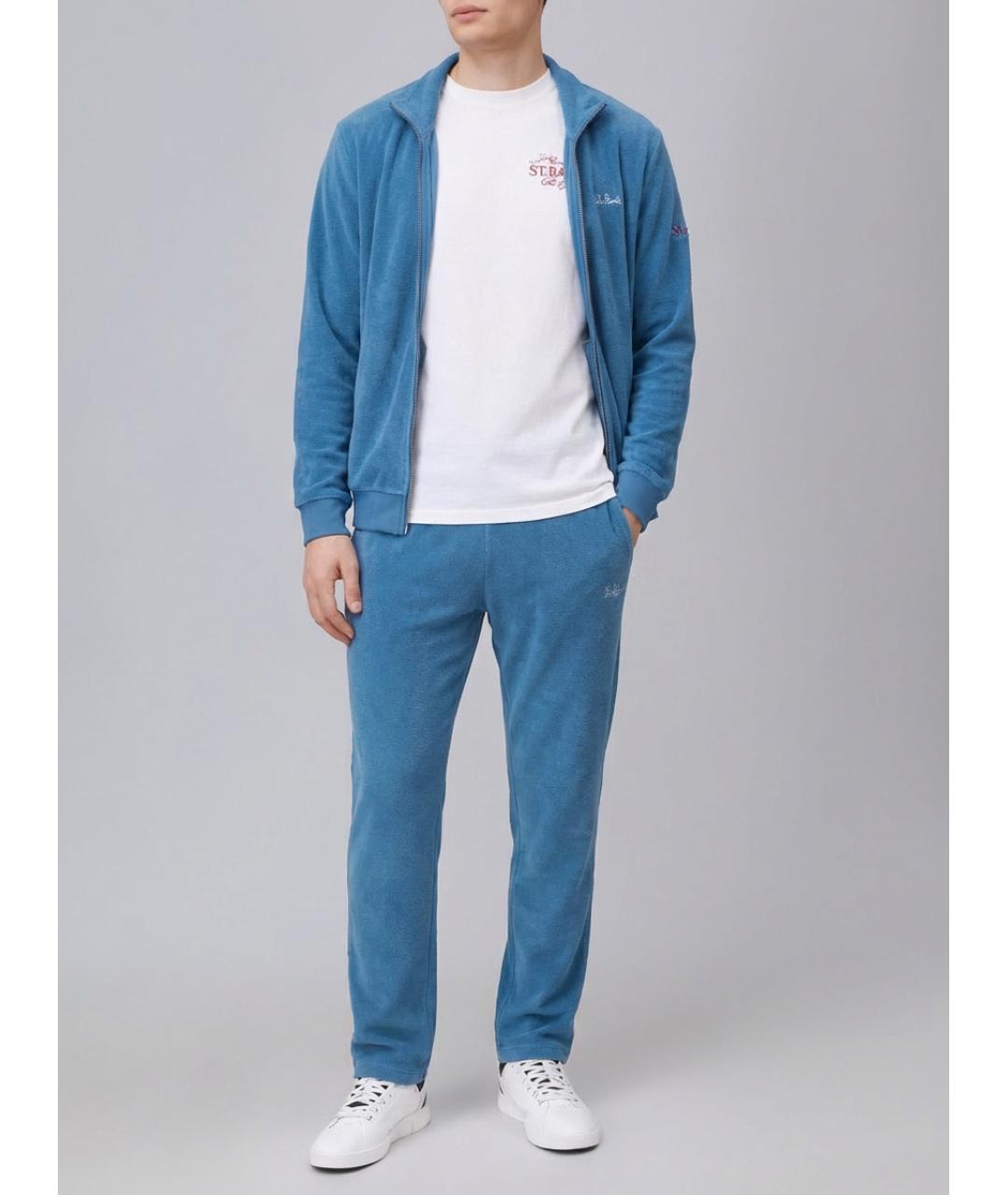 MC2 SAINT BARTH Белая хлопковая футболка, фото 2