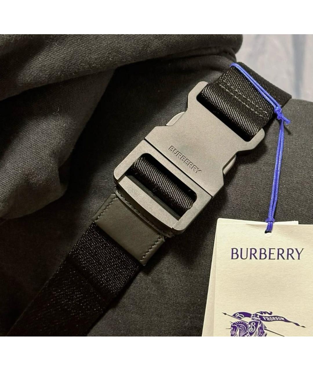 BURBERRY Коричневая поясная сумка, фото 4