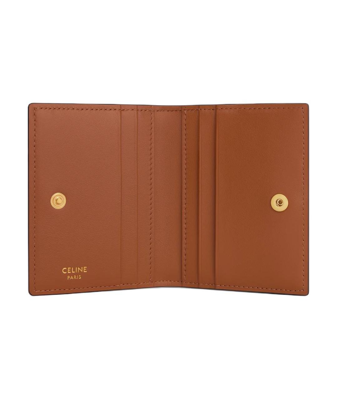 CELINE Кожаный кардхолдер, фото 4