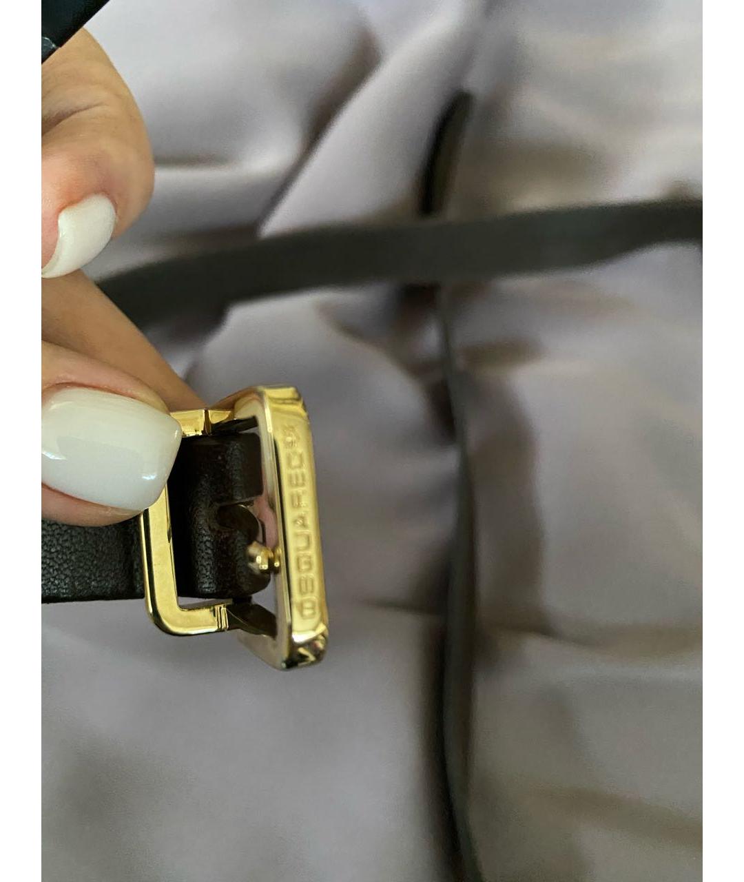 DSQUARED2 Бежевое шелковое коктейльное платье, фото 7